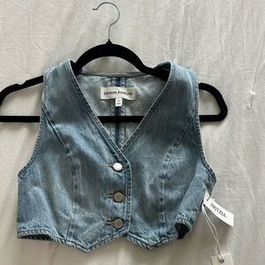 Aritzia -Denim Forum Top